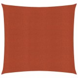 Gossi panza parasolar, teracota, 2,5 x 2,5 m, hdpe, 160 g/m2, patrat