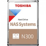HDD TOSHIBA 6TB, N300, 7.200 rpm, buffer 256 MB, pt NAS, &quot;HDWG460UZSVA&quot;