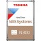 HDD TOSHIBA 8TB, N300, 7.200 rpm, buffer 256 MB, pt NAS, &quot;HDWG480UZSVA&quot;