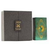 Set cadou auriu carti de tarot cu ghid, cristale si accesorii - Moon