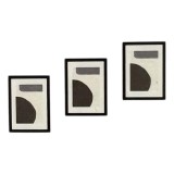 Cumpara ieftin Set 3 rame foto Home Creation, dimensiuni interioare 13 x 18 cm, MDF, negru