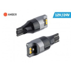 Set 2 becuri W16W Portocalii T15 12v/24v 58304