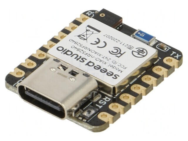 Kit Dezvoltare Evaluare XIAO NRF52840 SENSE ADC GPIO I2C NFC SPI UART