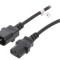 Cablu Prelungitor IEC C13-C14 3m Negru 10A 250V