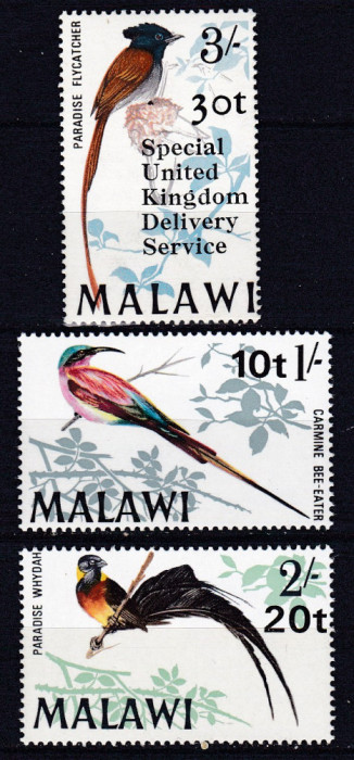 DB1 Malawi 1970 Pasari 3 v. MNH