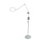 Lampa circulara cu trepied, Led A2-66, 66W, selfie, argintie