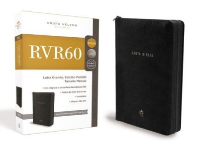 Santa Biblia Rvr1960- Edicion Portatil Con Cremallera foto