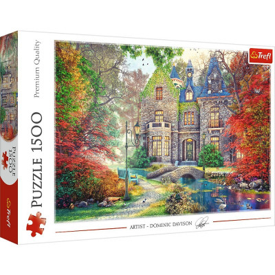 PUZZLE TREFL 1500 CONAC DE TOAMNA foto