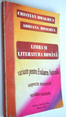 Limba si Literatura Romana, Variante pentru Evaluarea Nationala 2010 foto