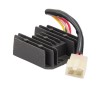 Regulator Tensiune 12V AC/DC Revo, 4 Pini, Montaj 2 Suruburi, 65x58x23mm, Alternator, Piese Moto