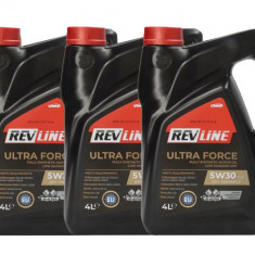 Ulei de motor Ultra Force (3x4L) 5W30; API CF;SM;SN;Acea C3;BMW LL-04;GM DEXOS 2;MB 229.31;MB 229.51;Porsche C30;VW 502.00;VW 504.00;VW 505.00;VW 505.