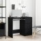 vidaXL Birou Stejar negru 90x45x76 cm Lemn prelucrat 862490