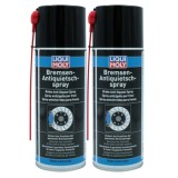Pachet 2 buc Spray Liqui Moly antiscartit frane 400 ml