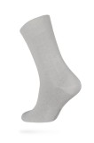 Șosete bărbați, subțiri de bambus, DiWaRi Bamboo 000, Gri, 25 (40-41)