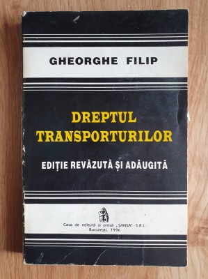 DREPTUL TRANSPORTURILOR - Filip 1996 foto