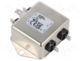 Filtru anti-interferen&Aring;&pound;e monofazat 250VAC Cx 470nF Cy 4,7nF SCHAFFNER