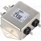 Filtru anti-interferen&Aring;&pound;e monofazat 250VAC Cx 470nF Cy 4,7nF SCHAFFNER