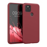 Husa Kwmobile pentru Google Pixel 5, Roz inchis, Silicon, KWM0000125G019C, Carcasa