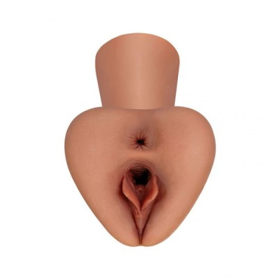 PDX PLUS - PICK YOUR PLEASURE XL REALISTIC STROKER BROWN foto