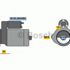 Starter BMW Seria 3 (E46) (1998 - 2005) BOSCH 0 986 022 930