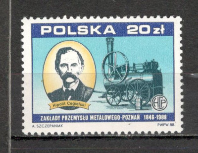 Polonia.1988 70 ani Independenta-Locomotive MP.221 foto