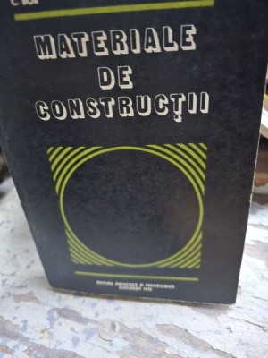 Materiale de constructii - Corneliu Bob foto