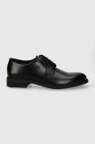Cumpara ieftin BOSS pantofi de piele Firstclass barbati, culoarea negru, 50499719