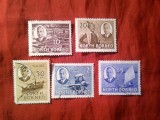 Serie mica North Borneo Britanic 1950 , Rege George VI si motive locale ,5 valori stampilate