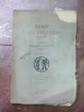 SOCIETE D&#039;AQUARELLISTES FRANCAIS, 1882 PARIS , CATALOGUE