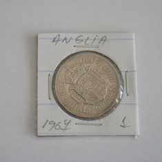 M3 C50 - Moneda foarte veche Anglia - Half crown - 1967