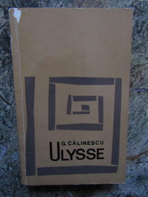 G. CALINESCU - ULYSSE foto