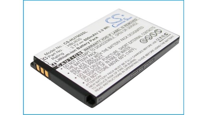 Cameron Sino 800mAh Huawei G7002,C288S,C2205,C2285,C2288,C2860,C5320,C7168,C7188,C2801 Baterie