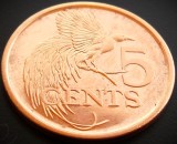 Cumpara ieftin Moneda exotica 5 CENTI - TRINIDAD TOBAGO, anul 2017 * cod 1682 = A.UNC