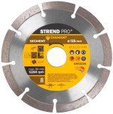 Disc diamantat segmentat Strend Pro 521A, 125 mm