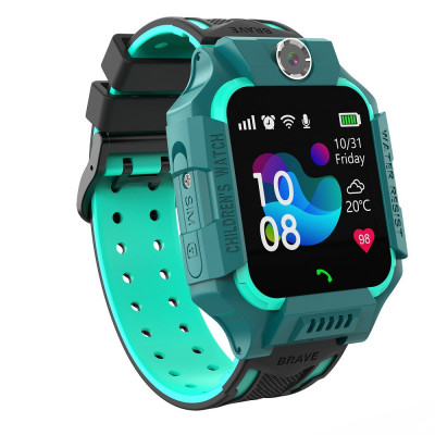 Ceas Smartwatch Pentru Copii Xkids XK15 cu Functie Telefon, Apel monitorizare, Camera, Alarma, SOS, Incarcare magnetica, Verde foto