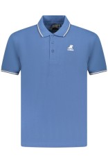U.S. Grand POLO Tricou polo barbati cu logo brodat, cu detalii contrastante, din bumbac, Regular fit, albastru, S