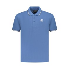 U.S. Grand POLO Tricou polo barbati cu logo brodat, cu detalii contrastante, din bumbac, Regular fit, albastru, S