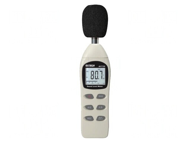 Aparat de Măsurat Intensitatea Sonoră LCD 0,3-8kHz