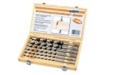 Cumpara ieftin Set burghie pentru lemn Mannesmann 54620, O6-20 mm, 6 piese