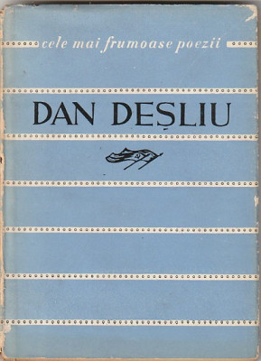 DAN DESLIU - POEZII ( COLECTIA CELE MAI FRUMOASE POEZII ) foto