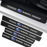 Set protectii prag autocolante Carbon - SUBARU