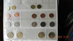 Set complet monede Romania 2005 - 2023, plus set 50 bani comemorativi 2010-2019