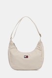 Tommy Jeans poșetă culoarea bej, AW0AW17547