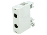 Term. &icirc;mbinare şine 1,5-16mm2 2 borne gri TS35 1kV