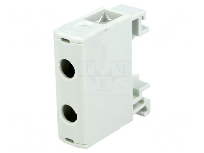Term. &amp;icirc;mbinare şine 1,5-16mm2 2 borne gri TS35 1kV foto