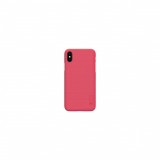 Cumpara ieftin Husa Nillkin Super Frosted Shield Rosie + Folie Sticla Pentru Iphone X,10, Rosu, Carcasa