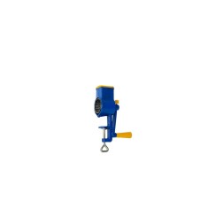Masina metalica pentru macinat nuci, maner clasic, albastru, 23.5 cm