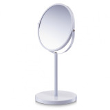 Oglinda cosmetica de masa, Metal White, &Oslash; 15xH35 cm
