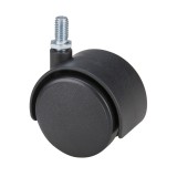 Roata Pivotanta cu Surub pentru Mobilier, 50mm, Fara frana, sarcina max. 20kg, AGT-8369