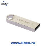 Memorie USB, Philips, Moon Edition 2.0, 64 GB, Argintiu